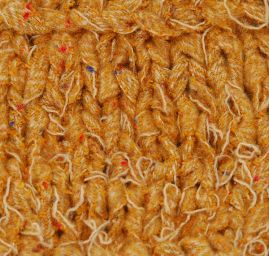 Tweedová stužková příze Marlen hnědý melír