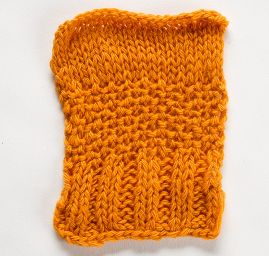 Pletací příze panenská vlna pastel oranžová