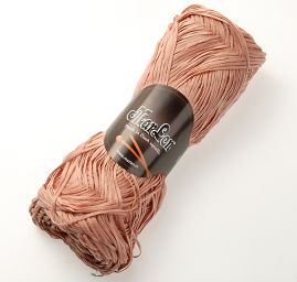 Stužková bavlněná příze MarLen střední síly starorůžová
