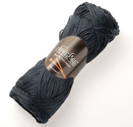 Stužková bavlněná příze MarLen střední síly tm.modrá