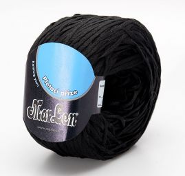 Stužková bavlněná příze Marlen černá