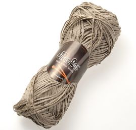 Stužková pletací příze Marlen střední síly šedá