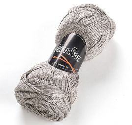 Bavlna len viskoza směs pletací příze MarLen šedá