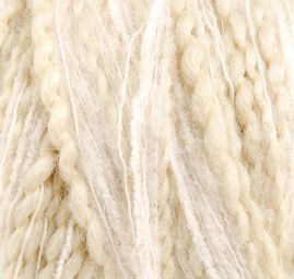 Vlněná pletací příze MarLen žlutý melír