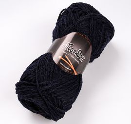 Pletací příze MarLen středně silná tmavě modrá