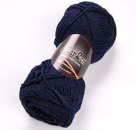 Pletací příze MarLen tenká tmavě modrá
