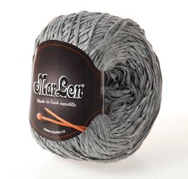 Stužková příze MarLen pastel šedá