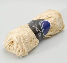 Stužková pletací příze MarLen smetanové barvy