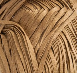 Stužková pletací příze Mar Len oříškově hnědá