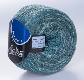 Bavlna směs příze MarLen tyrkysový melír tmavý