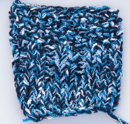 Bavlna směs příze MarLen modrý melír