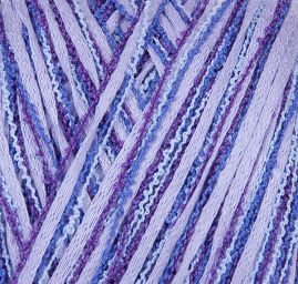 Bavlna stužková příze MarLen fialový melír