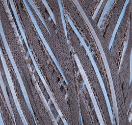 Bavlna směs příze MarLen šedo-sv.modrý melír