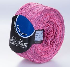 Bavlna stužková příze MarLen růžový melír