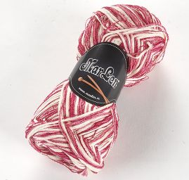 Stužková pletací příze MarLen růžový melír