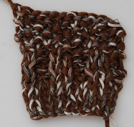 Stužková bavlněná příze Marlen popelavě hnědá