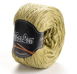 Bavlněná směsová příze MarLen zelený melír