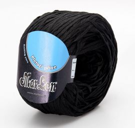 Stužková pletací příze MarLen černá