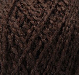 Hedvábná příze Marlen čokoládově hnědá