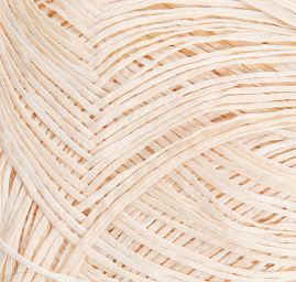 Stužková pletací příze MarLen tenká smetanový melír