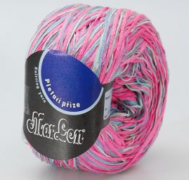 Bavlna směs příze Marlen růžovofialový melír