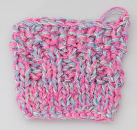 Bavlna směs příze Marlen růžovofialový melír