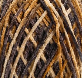 Žinylková příze MarLen bavlna směs směs hnědý melír