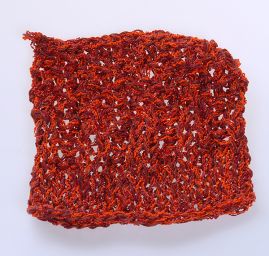 Bavlněná příze MarLen oranžovohnědý melír