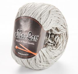 Bavlněná stužková pletací příze MarLen pastel zelená