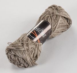 Bavlna směs stužková příze MarLen oříškový melír