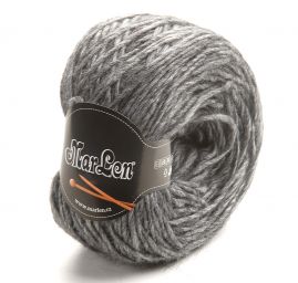 Alpaka merino směs pletací příze MarLen tm.šedá