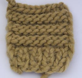 Efektní silnější příze Marlen "robusta" khaki zelená