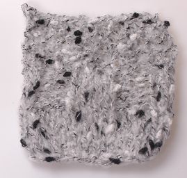 Směsová pletací příze Marlen šedočerný melír