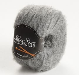 Pletací příze vlna alpaka směs MarLen šedá