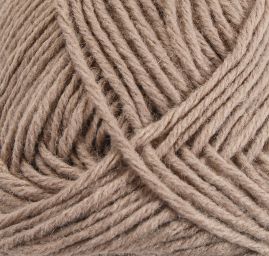 Pletací příze MarLen vlna směs hnědošedá