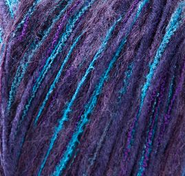 Vlněná příze MarLen fialový melír