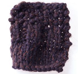 Vlněná příze MarLen hnědý melír