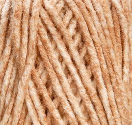 Vlněná pletací příze MarLen sv.hnědý melír