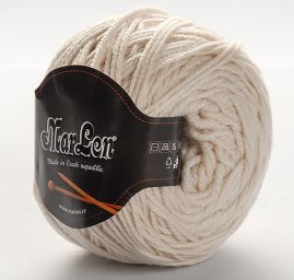 Vlněná příze MarLen smetanová