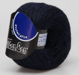 Vlněná příze Marlen alpaka/angora tm. modrá