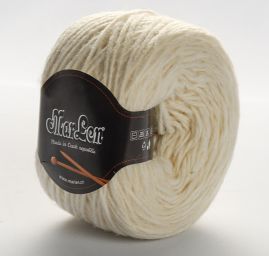 Vlněná příze MarLen smetanová