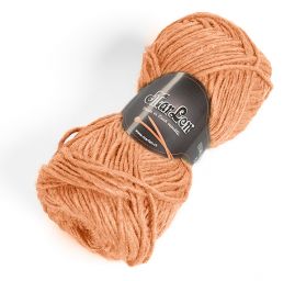 Vlněná pletací příze MarLen "robusto" oranžová