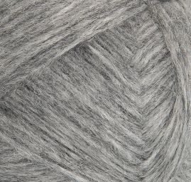Angorová pletací příze Marlen šedý melír