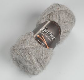 Tweedová pletací příze MarLen šedá