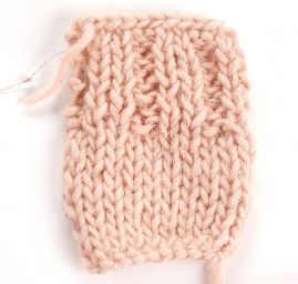 Pletací příze MarLen akryl směs pudrová REX nopek