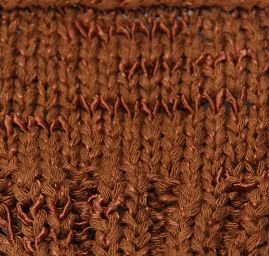 Pletací příze Marlen bavlna směs hnědá