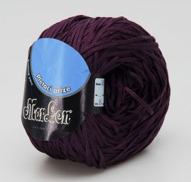 Bavlněná stužková příze Marlen tm.fialová