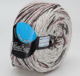 Směsová příze Marlen černorůžový melír