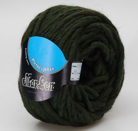 Extra silná příze MarLen "grosso" tmavě zelená