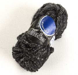 Směsová pletací příze melír antracit